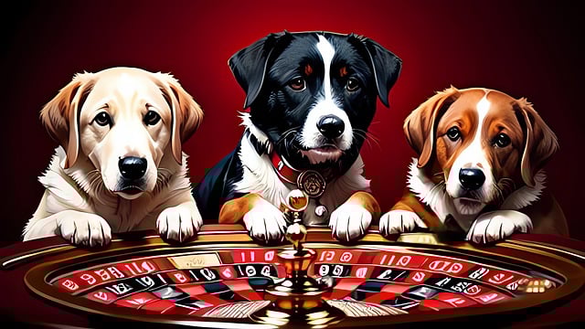 dogs and casino roulette